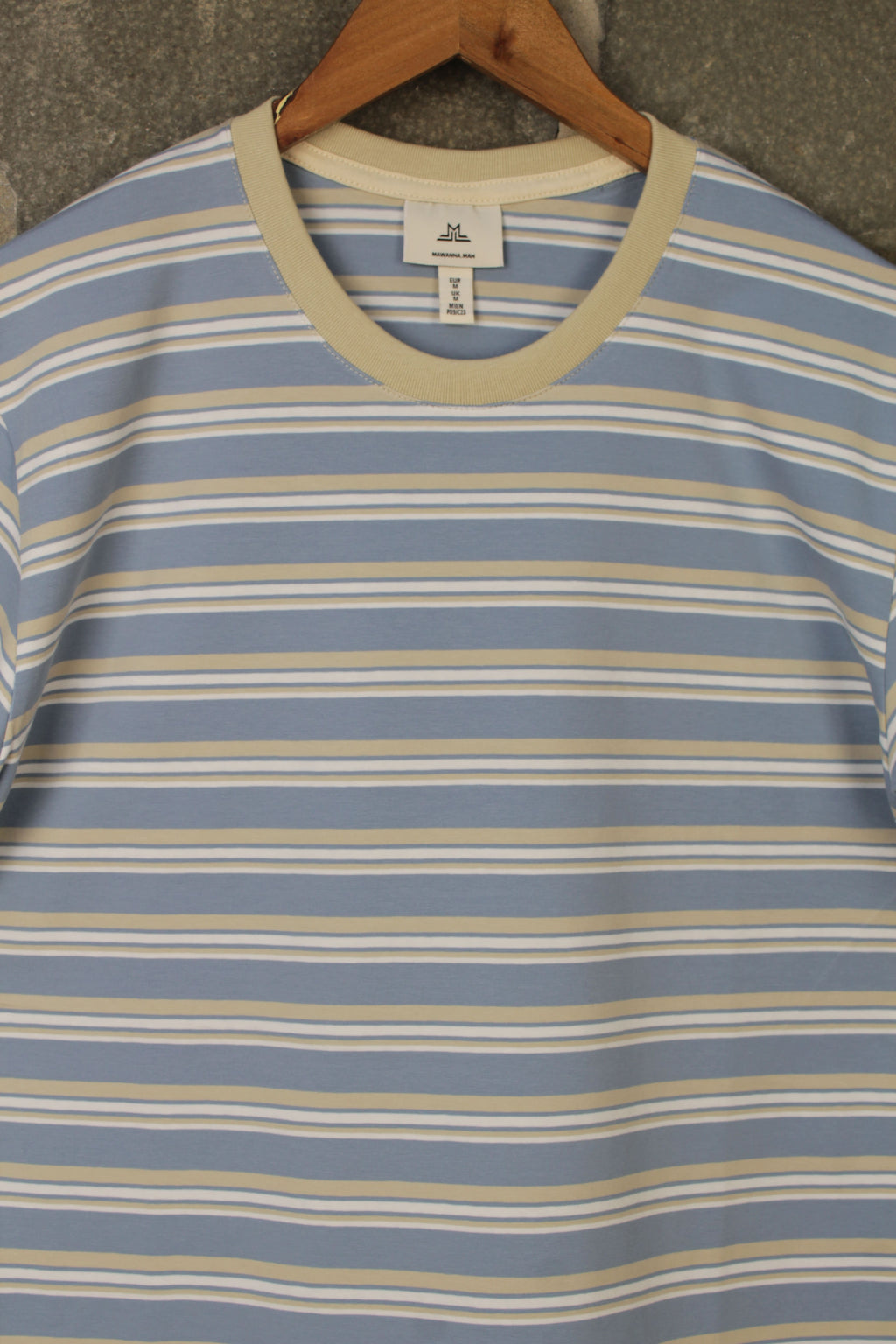 Azul Denin / Camel claro