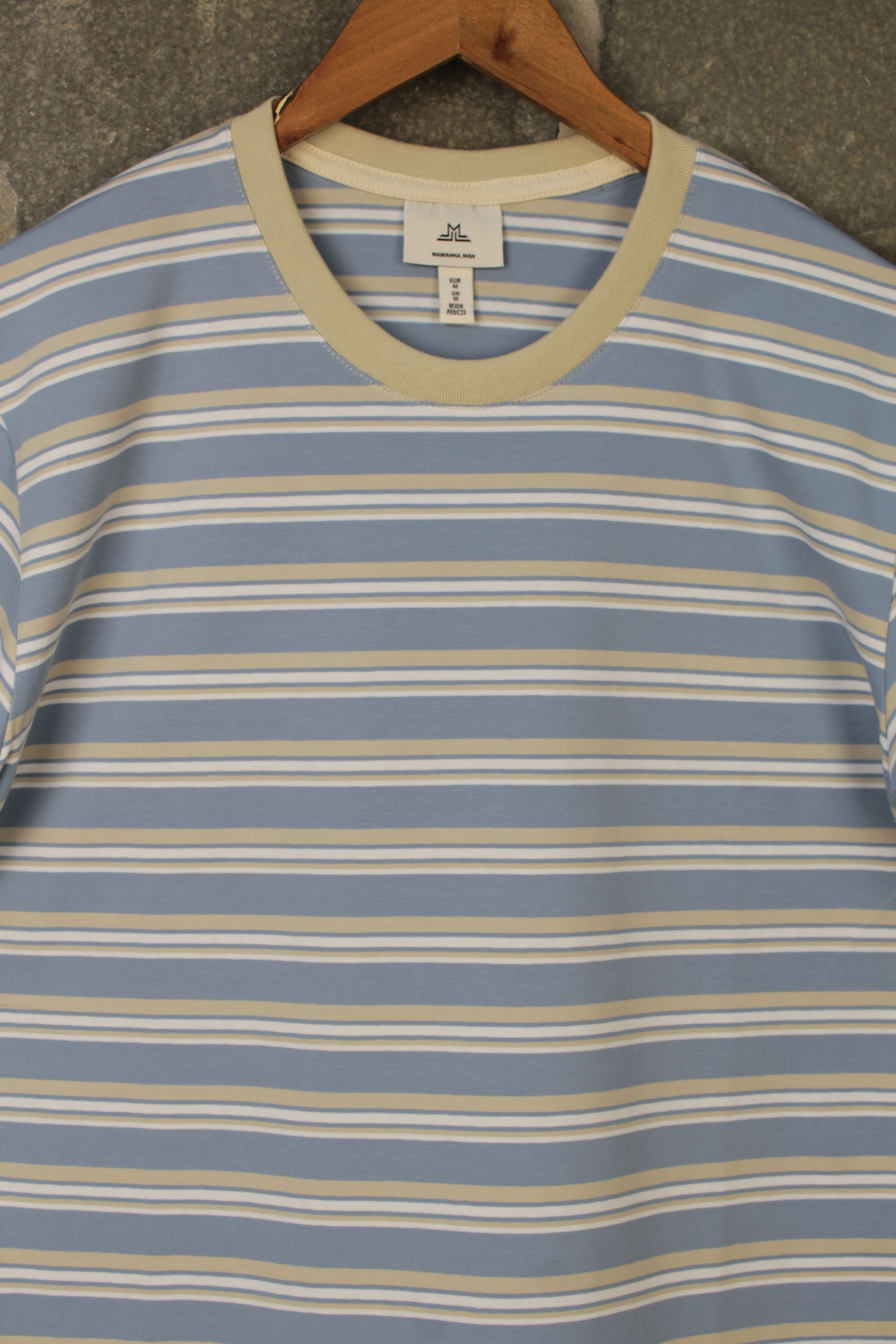 Azul Denin / Camel claro