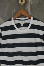 Blanco / Azul Oscuro