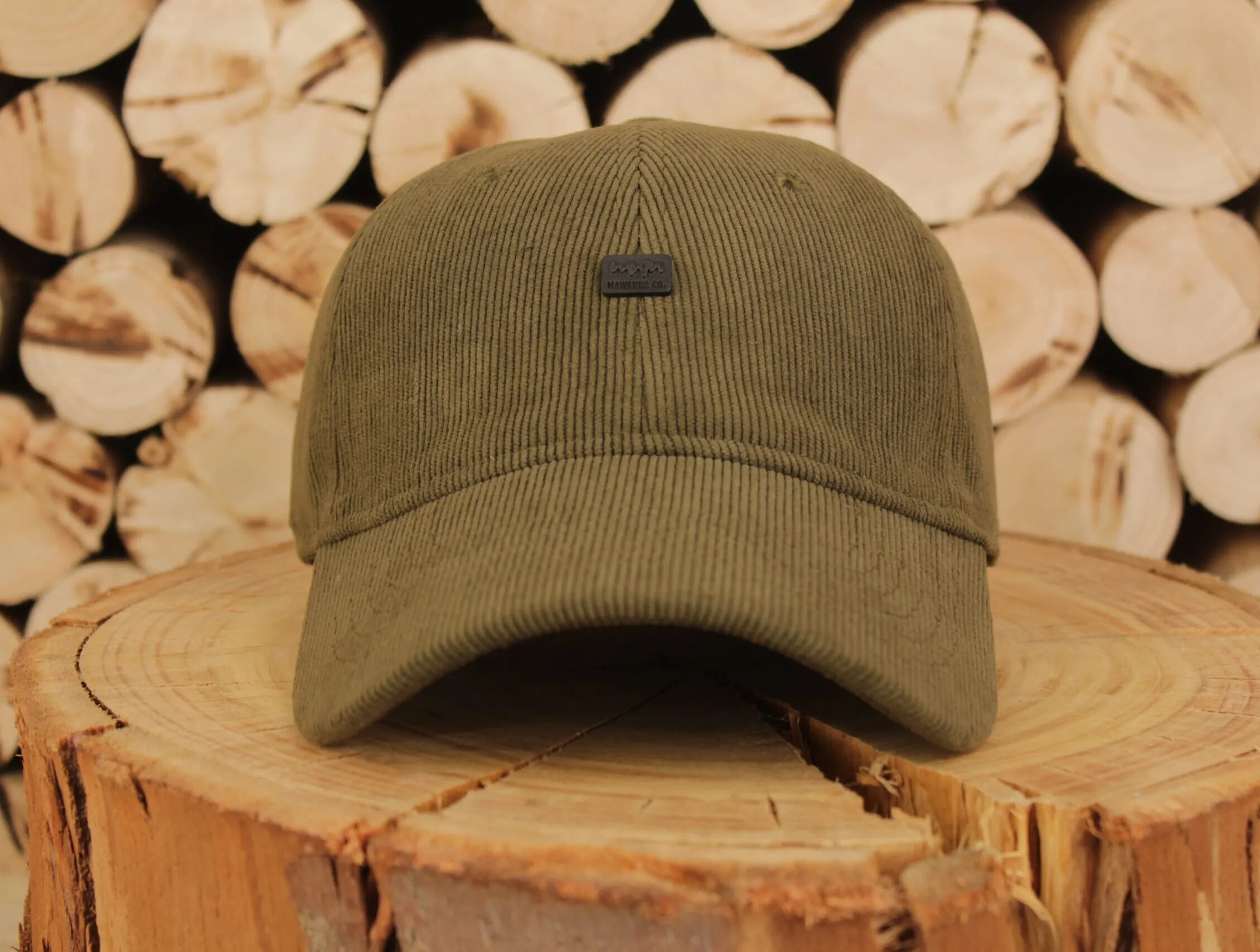 Gorra Corduroy – vrd militar