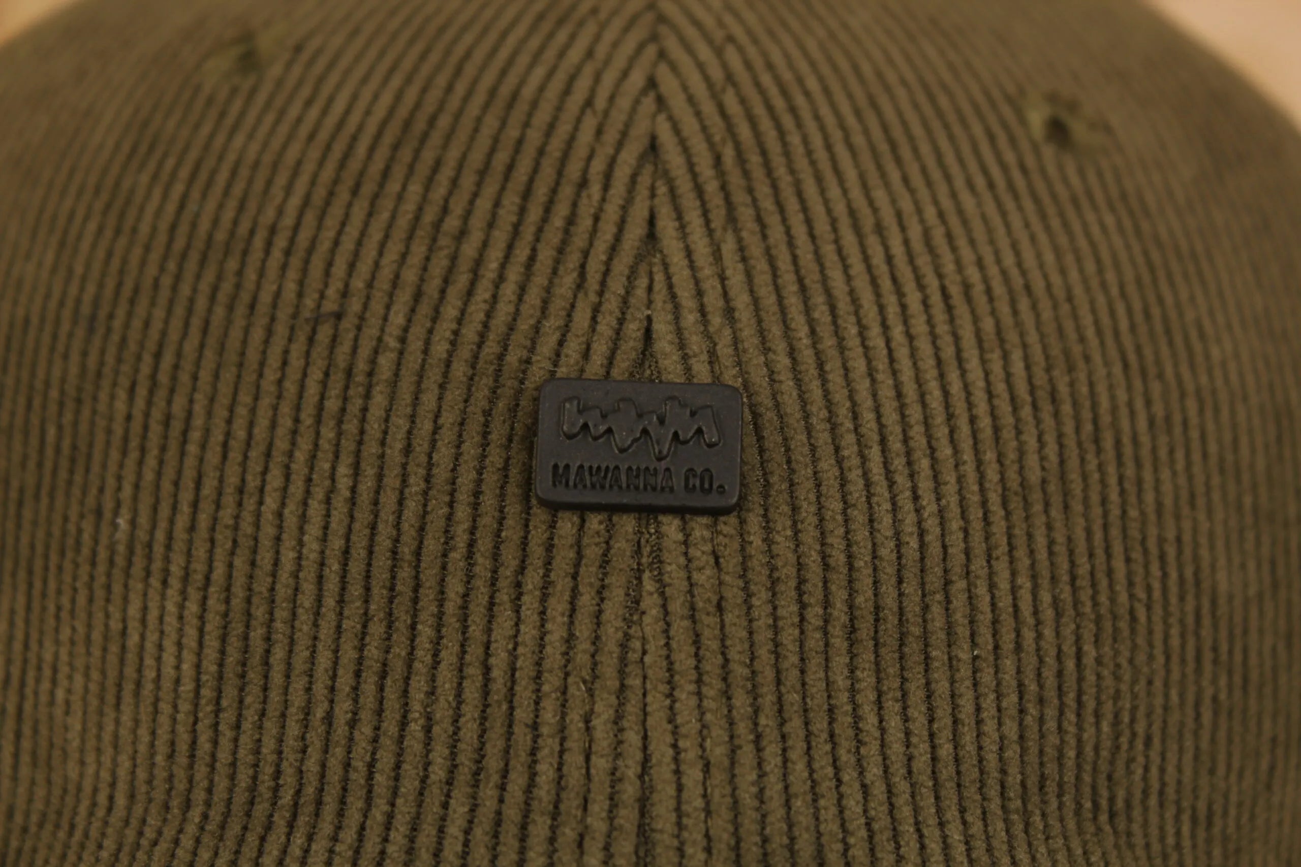 Gorra Corduroy – vrd militar