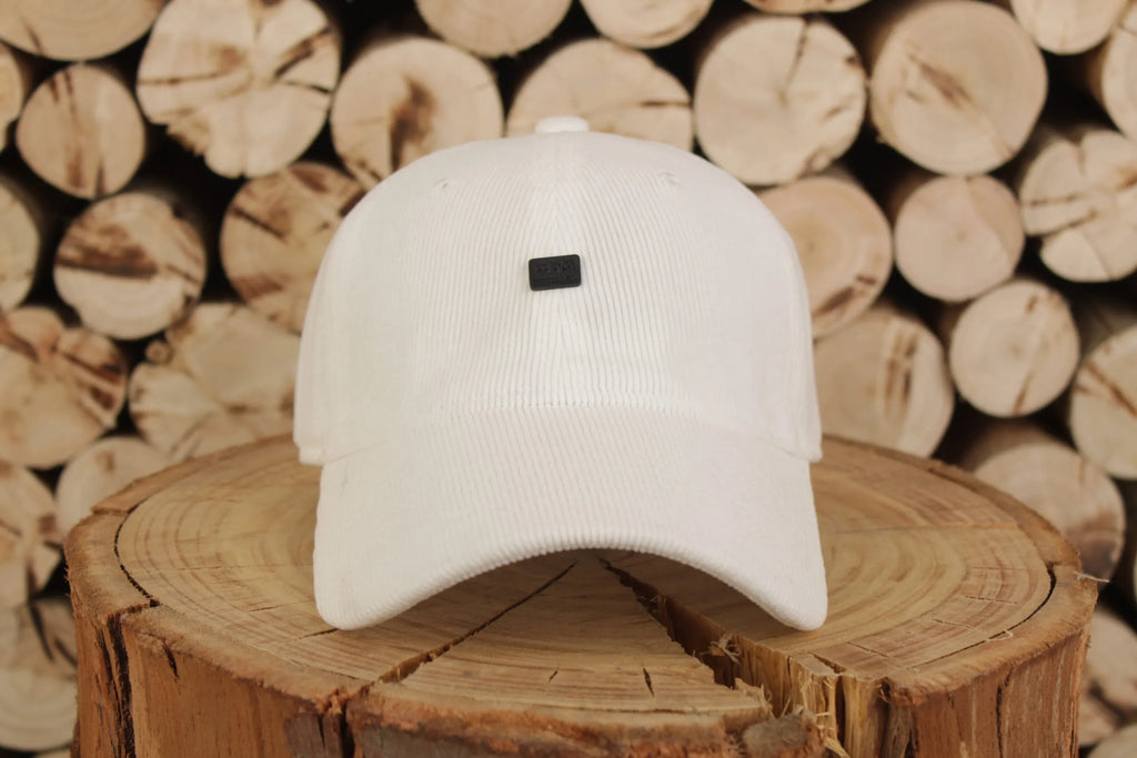 Gorra Corduroy – Blanco