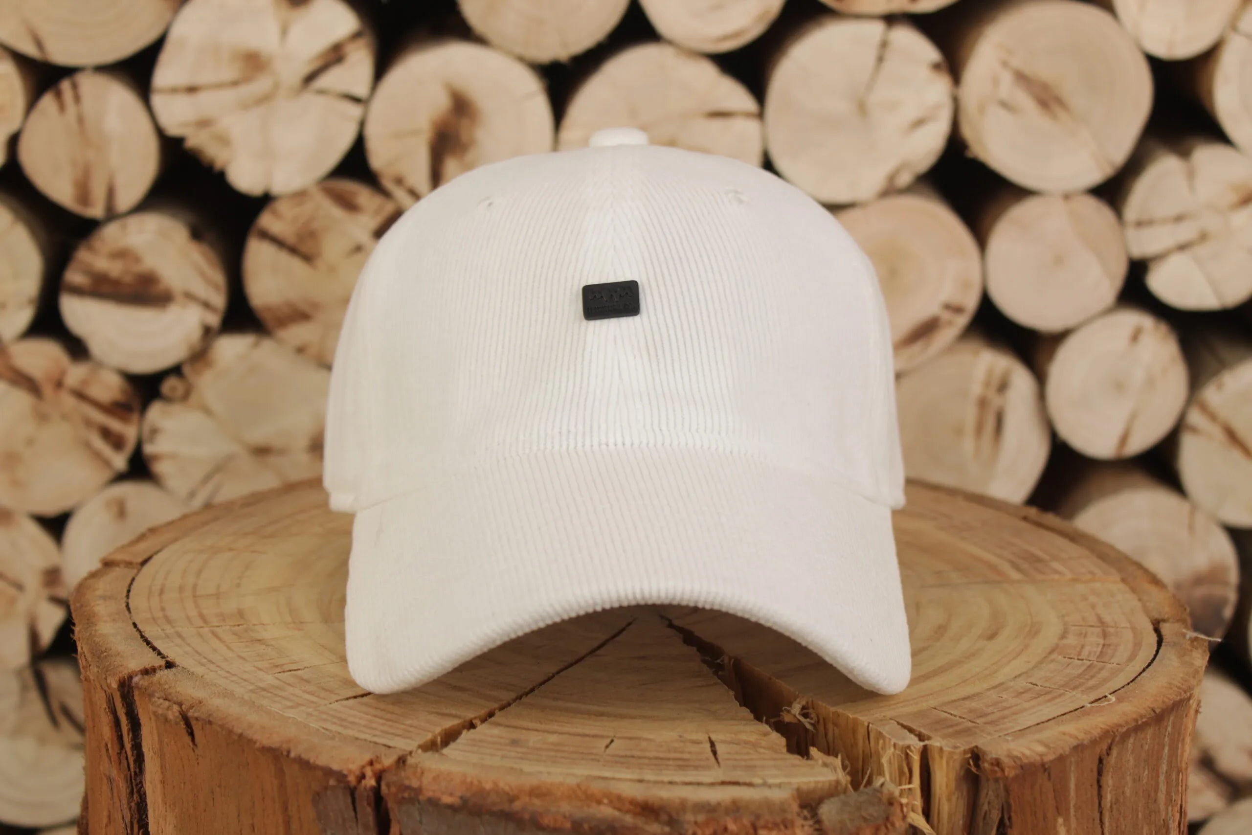 Gorra Corduroy – Blanco